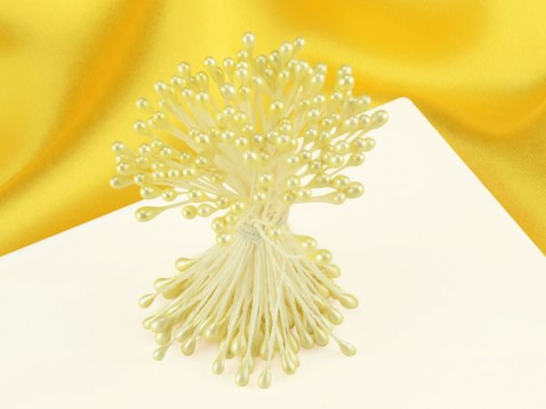 Flower Stamens yellow 120 pieces GREENLINE