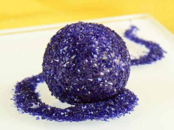 Glitzerpulver essbar purple - violett 5g