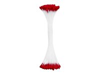 JEM flower stamens - red matt - large - 50 pieces