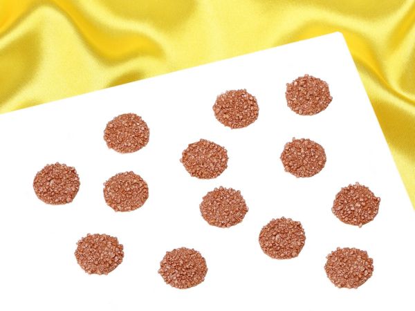 Schokoladendekor Bronze Crumble 30 Stück