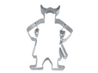 Plätzchen Ausstecher Wikinger 9 cm, Edelstahl