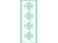 Tortendeko Schablone Damask 22x6 cm