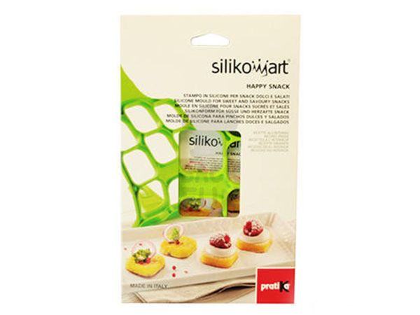 Silikon Pfannkuchenform Happy Snack, grün