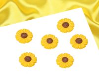 Schokoladendekor Sonnenblumen 6 Stück
