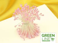 Flower Stamens pink 120 pieces GREENLINE
