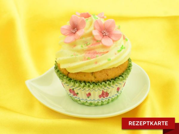 Karamell-Muffin Rezeptkarte