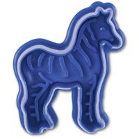 Plätzchen Ausstecher Zebra mit Auswerfer