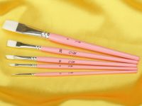 Flat Decoration Brush Set 5pcs