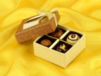 Chocolate Case Treasure for 4 pralines