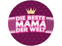 Tortenaufleger Die beste Mama der Welt rund 20cm